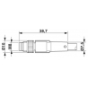 PUR cable between radiation sensors